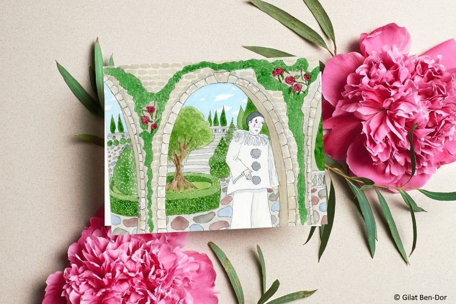 CURTAIN UP! Cards & Merchandise